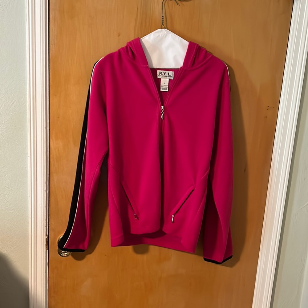 NYL hooded fleece jacket